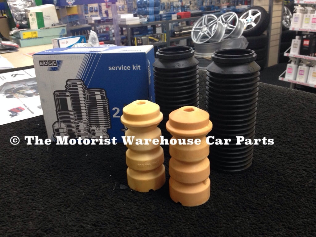VAUXHALL CORSA D 2006 ON  REAR SHOCK ABSORBER DUST COVER BUMP STOP KIT 