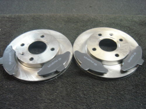 FORD ESCORT MK5  MK6 71991 2000 FRONT BRAKE DISCS BRAKE PADS