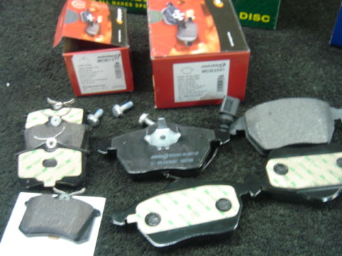 BORA BEETLE  1.8T V5 1,9TD BRAKE PADS MINTEX  FR  RR