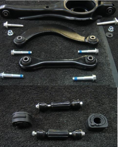 FORD FOCUS MK1 REAR UPPER LOWER WISHBONE TRAILING ARM ANTI ROLL BAR BUSH LINK