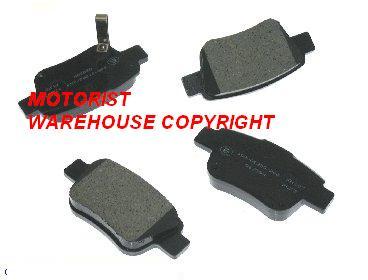 FOR TOYOTA AVENSIS VVTI D4D  2003 MINTEX REAR BRAKE PADS