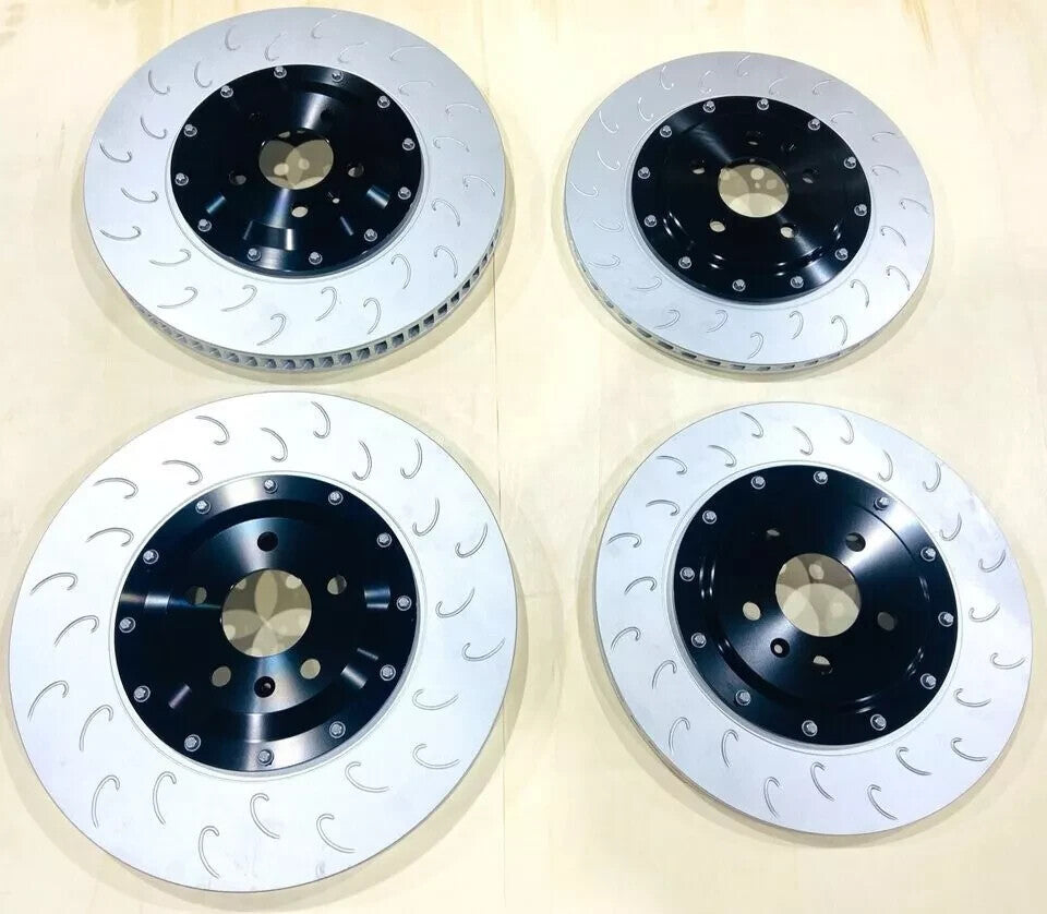 AUDI RS7 QUATTRO (13-18)  2 PIECE PERFORMANCE HOOK DESIGN BRAKE DISC FRONT REAR