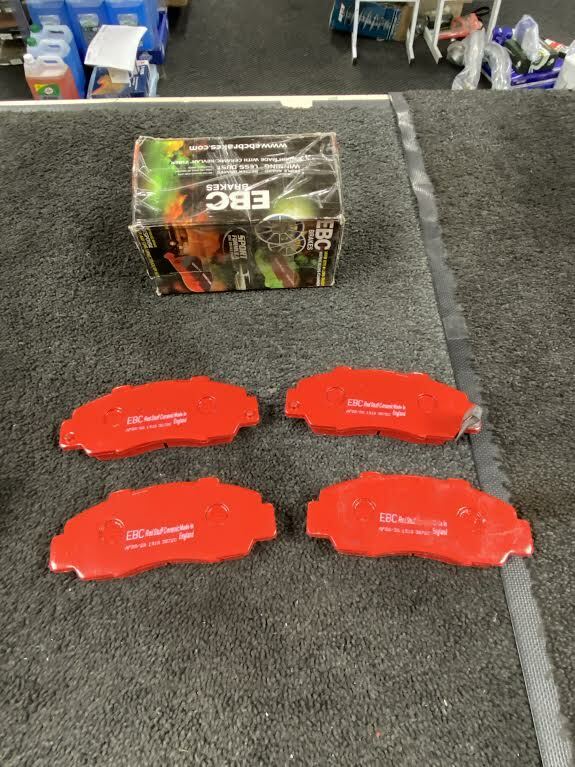 FOR HONA CR-V 2.0 MK 1 (1997-2002) EBC FRONT RED STUFF BRAKE PADS SET OF 4 