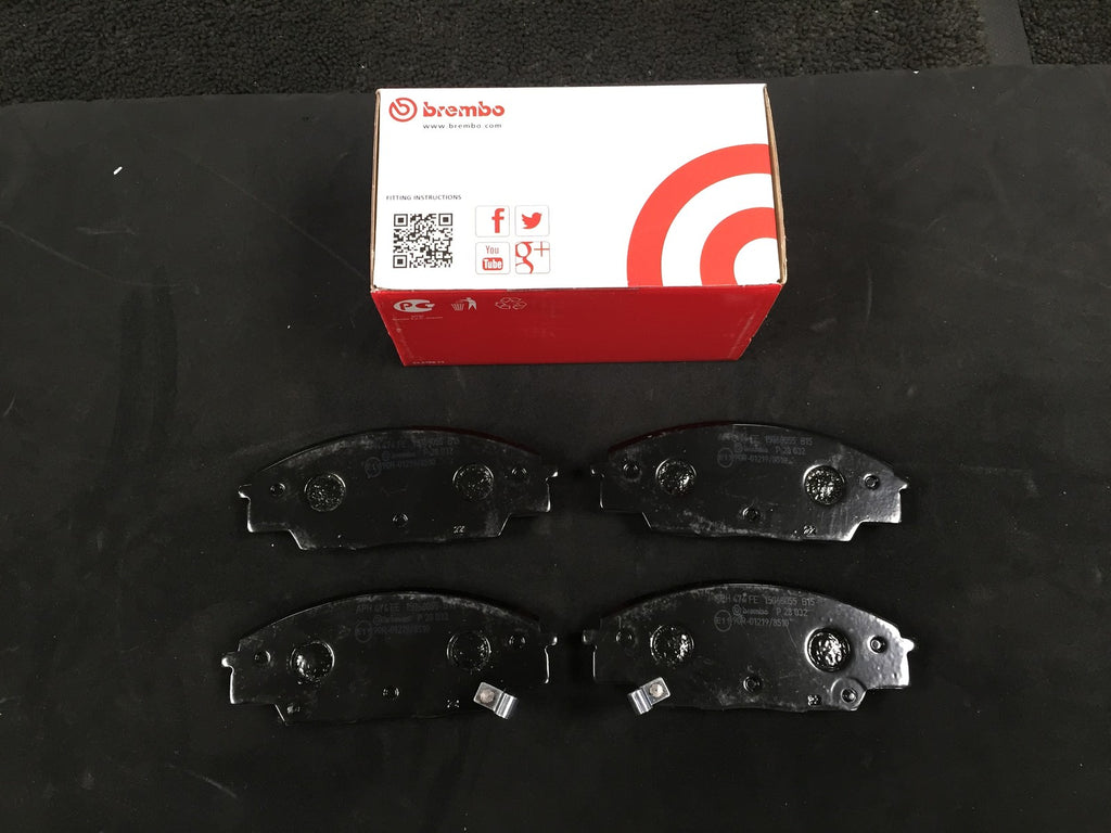 FOR  CIVIC 2.0 TYPE R EP3 SPORT DRILLED DISCS DISC & BREMBO BRAKE PAD PADS F+R