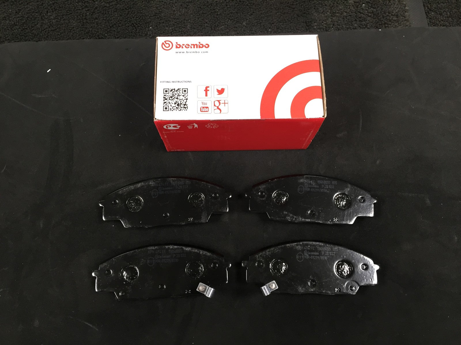 FOR  CIVIC 2.0 TYPE R EP3 SPORT DRILLED DISCS DISC & BREMBO BRAKE PAD PADS F+R
