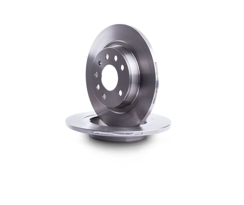 2X NEW SOLID  BRAKE DISCS FOR KIA SOUL 1.6 CRDI 262MM DSK2766