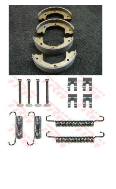 FOR IVECO DAILY 65C11 C13 C14 C15 C16 C17 REAR HANDBRAKE SHOES FITTING 190x 42mm