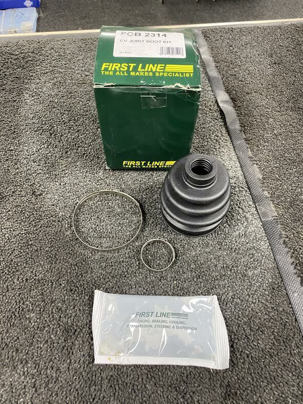 FOR FORD FIESTA 1.4 TDCi MK 6 (2002-2009) FRONT OUTER CV JOINT BOOT KIT 