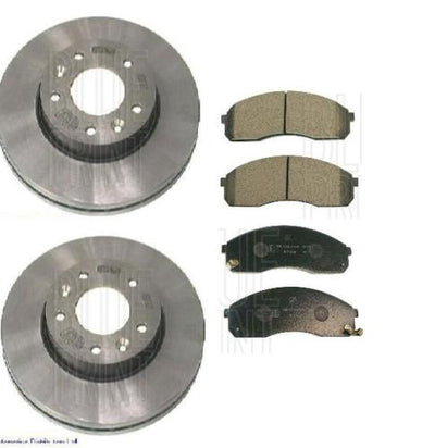 SEDONA 2.5 S SX GSX EXEC 99-03 BRAKE DISCS BRAKE PADS