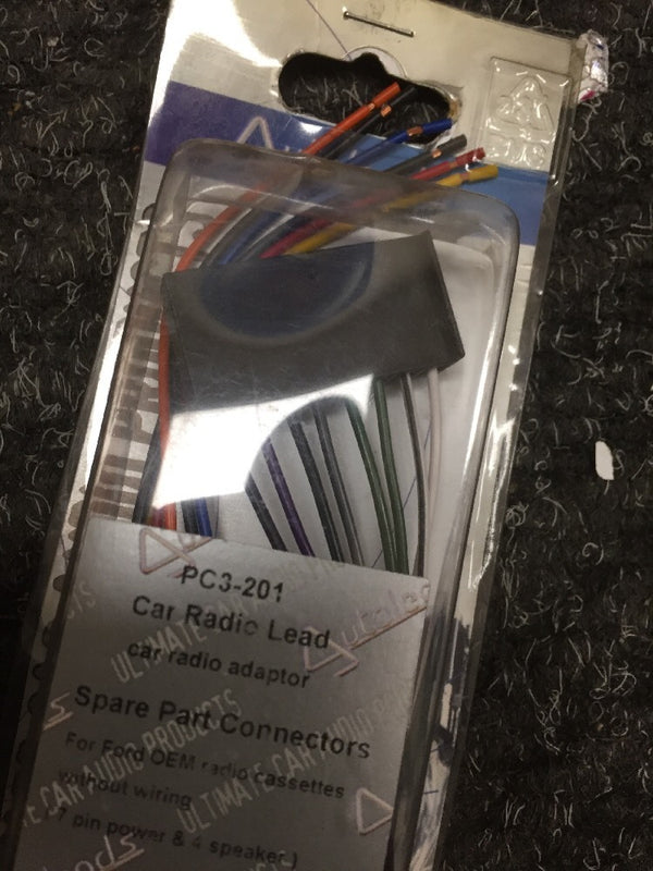 FOR FORD OEM RADIO CASSETTES WITH OUT WIRNG 7 PIN 