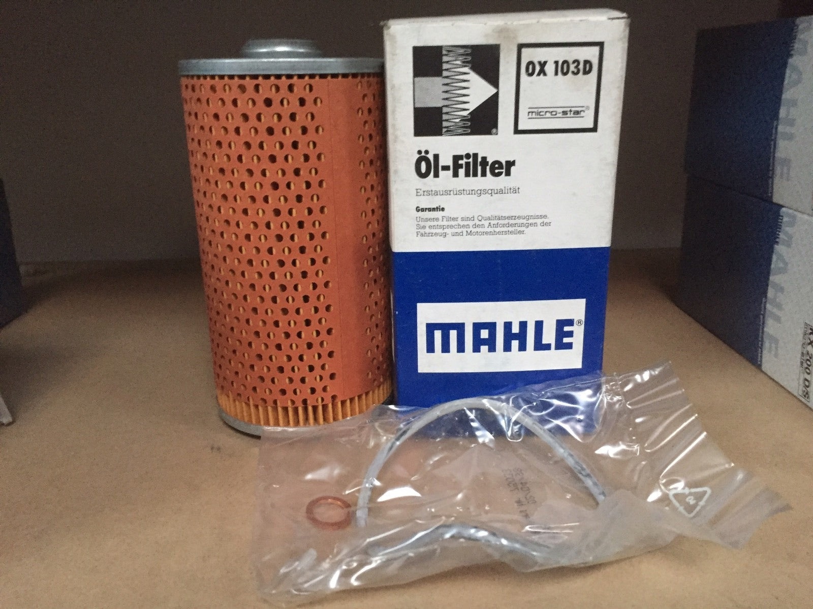 MAHLE OX 103D OIL  FILTER