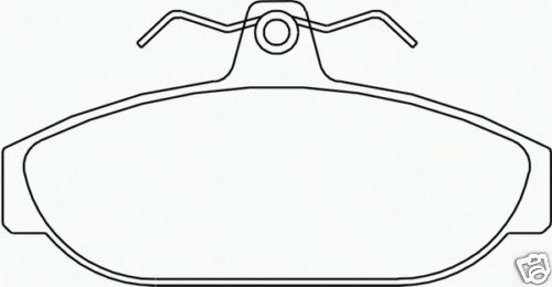 VOLVO 740 760 940 960 MINTEX BRAKE PADS LUCAS