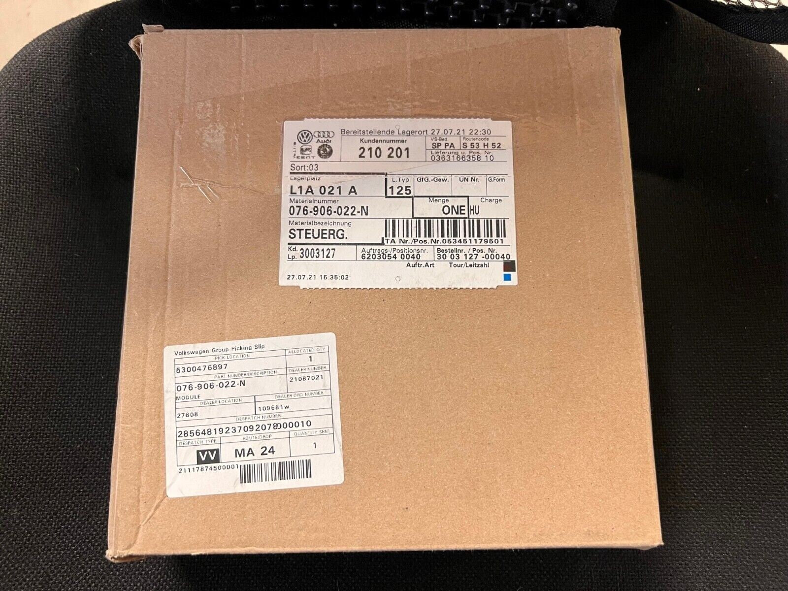 VW CRAFTER 2.5TDi CEBB 2006-2016 ECU NUMBER 076906022N GENUINE VW BRAND NEW