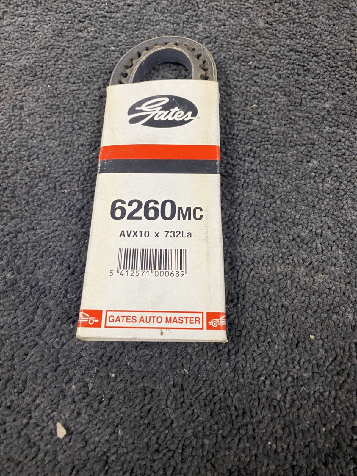 GENUINE GATES FAN BELT FITS SEAT TOLEDO 1.6 (1991-1998) 6260MC