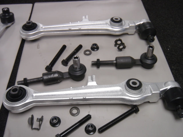 AUDI A4 FRONT LOWER CONTROL ARM BALL JOINT TRACK ROD END PAIR LH RH