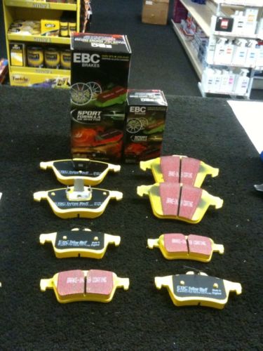 VECTRA VXR 2.8 T 280 YELLOWSTUFF FRONT REAR BRAKE PADS