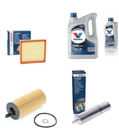 FOR BMW 420D F32 F33 F36 2013> SERVICE KIT 6L OIL & FUEL OIL AND AIR FILTER