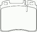 FOR MERCEDES S CLASS W140 FRONT BRAKE PADS 1993 TO 1998 NEW