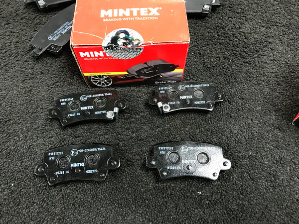 FOR HONDA CIVIC 1.4-i-VTEC TYPE S VTEC MINTEX BRAKE PAD REAR 