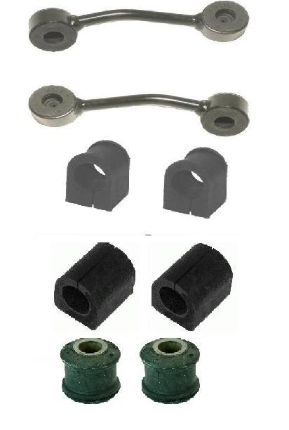 FOR MERCEDES SPRINTER 1995-2006 2 FRONT 2 REAR ANTI ROLL BAR LINKS BUSH KIT 