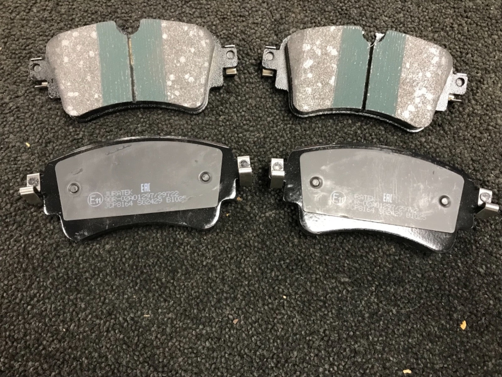 AUDI A5 S5 TFSi QUATTRO B9 FRONT 2016-2019 REAR BRAKE PADS + 4 WEAR SENSORS