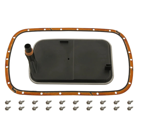 BMW E46 E39 X3 AUTOMATIC SUMP TRANSMISSION FILTER GASKET + BOLTS 24117557071