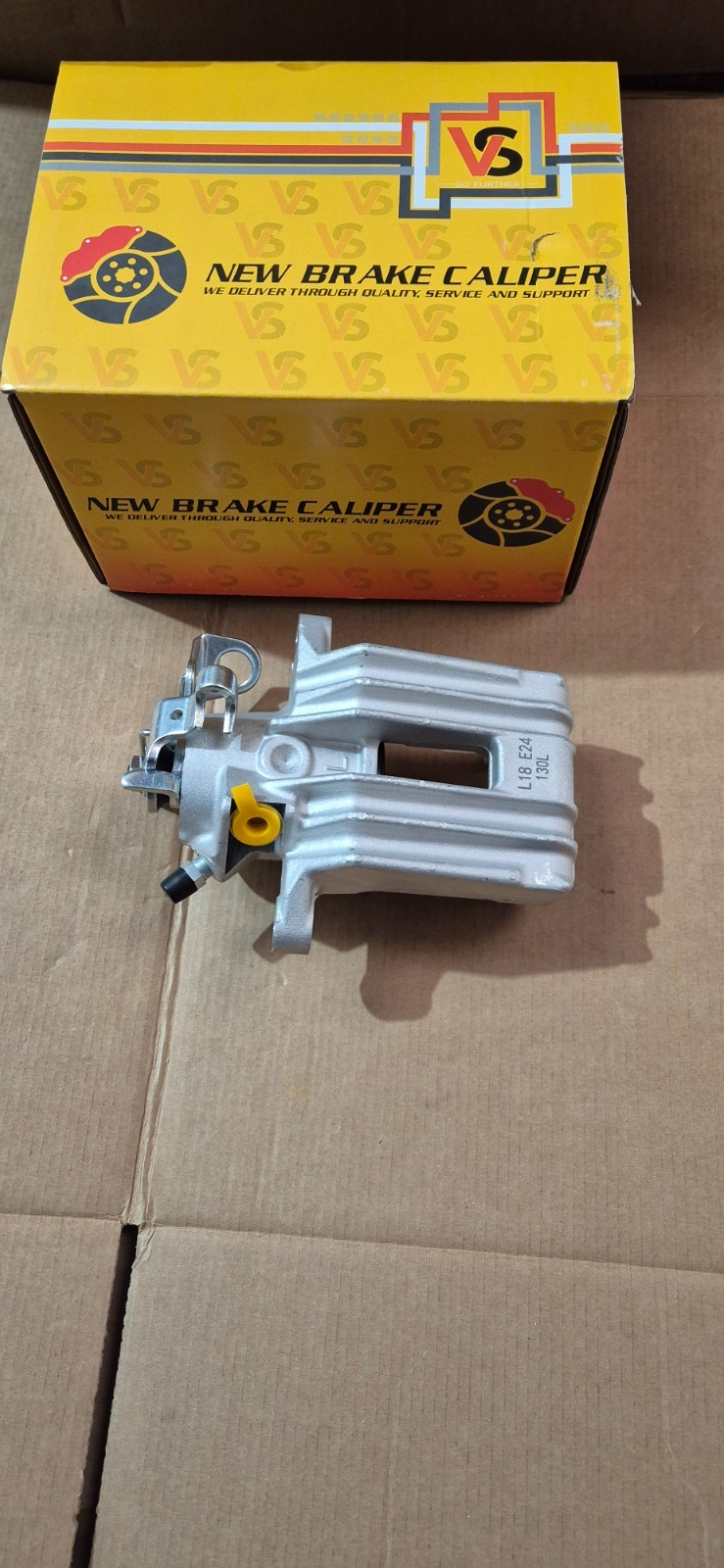 REAR NS LH BRAKE CALIPER FOR AUDI TT 8N S3 QUATTRO OCTAVIA BORA GOLF SOLID DISC