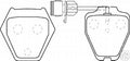  AUDI A6  4.2 40V BRAKE PADS MINTEX FRONT