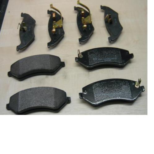 GRAND VOYAGER CRD 01-07 FRONT REAR BRAKE PAD 15 WHEELS