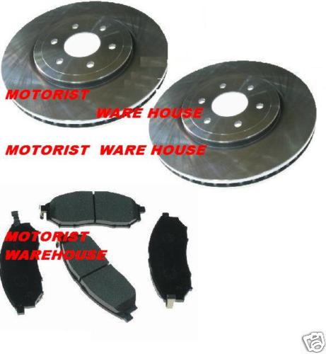 FOR NISSAN NAVARA D40 2.5DCI 05-ON BRAKE DISC FRONT BRAKE DISC BRAKE PAD 16"