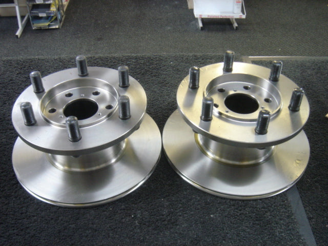 FIT FOR IVECO DAILY 28.8 30.8 40.8 35.10 FRONT BRAKE DISCS X 2 267MM DIAMETER