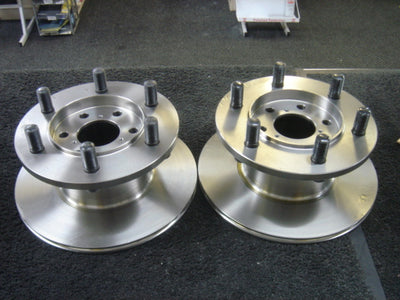 FIT FOR IVECO DAILY 28.8 30.8 40.8 35.10 FRONT BRAKE DISCS X 2 267MM DIAMETER