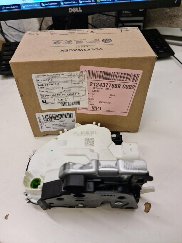 AUDI A4 A5 Q2 Q5 TT R8 FRONT DRIVER OS DOOR LOCK RHD 8X2837016D GENUINE