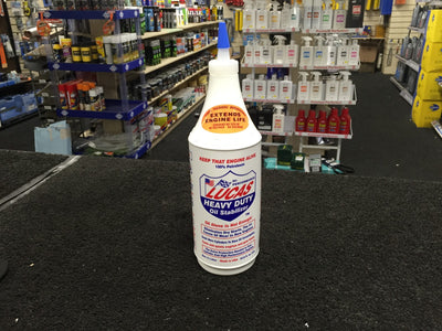LUCAS HEAVY DUTY OIL STABILIZER ADDITIVE TREATMENT EXTENDS ENGINE & GEARBOX LIFE