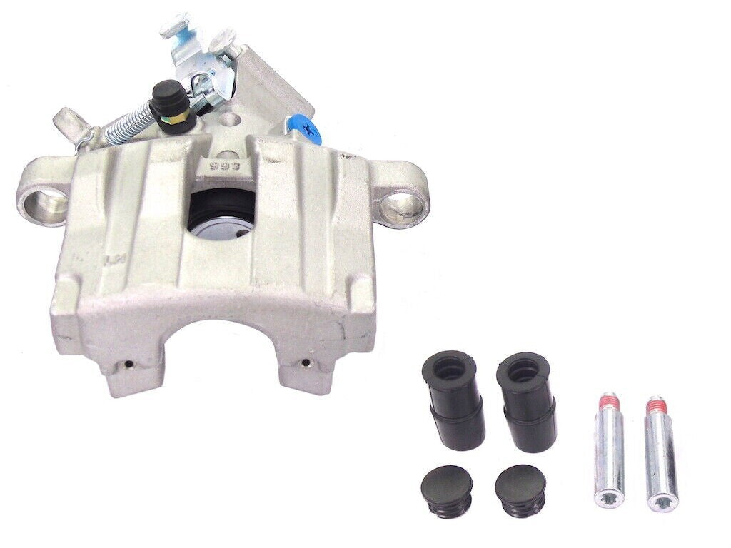 REAR BRAKE CALIPER +SLIDER KIT RH OS SIGNUM VECTRA C CADILLAC BLS SOLID DISC
