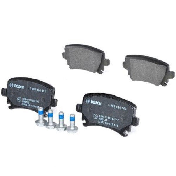 AUDI A4 B7 EXEO REAR BRAKE PADS GENUINE BOSCH FOR 288mm DISC 8E0698451J 