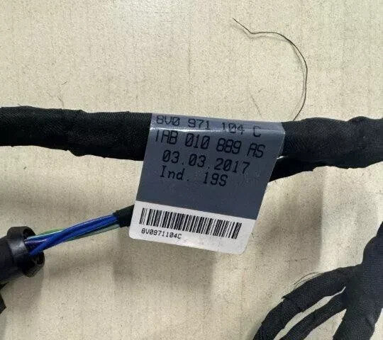 AUDI A3 SA3 RS3 2013-2016 REAR BUMPER WIRING LOOM 8V0971104C GENUINE