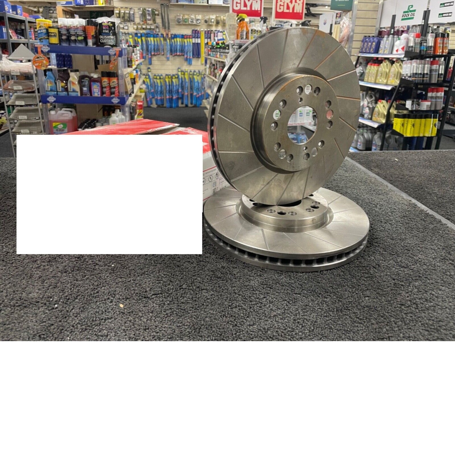 FOR LEXUS IS200 GS300 SC430 FRONT CROSS GROOVED  BRAKE DISCS