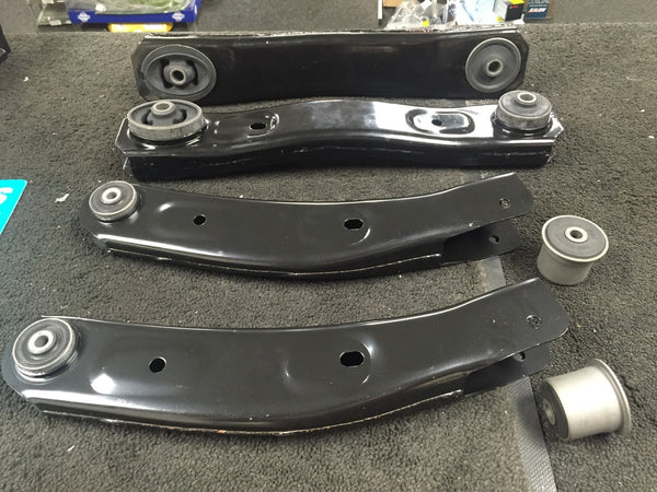 2 FRONT UPPER 2 FRONT LOWER CONTOL ARM FOR JEEP GRAND CHEROKEE WG WJ 1999-04