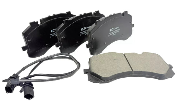 BENTLEY BENTAYGA 2015-24 SEMI CERAMIC FRONT BRAKE PAD + SENSOR LOW DUST