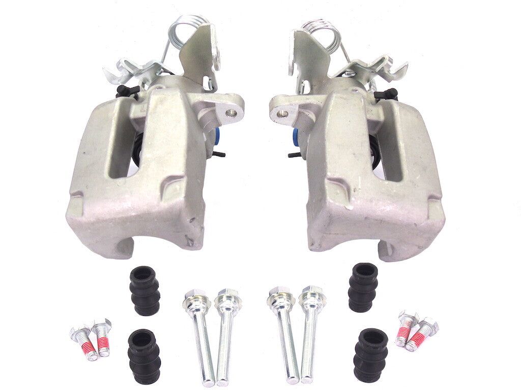 2 REAR BRAKE CALIPER LH RH AUDI A6 C5 ALLROAD QUATTRO 2000-05 VENTED DISC 269MM