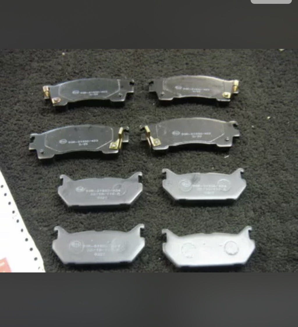 MAZDA MX6 XEDOS6 626 FRONT & REAR BRAKE PADS FRONT BRAKE DISCS