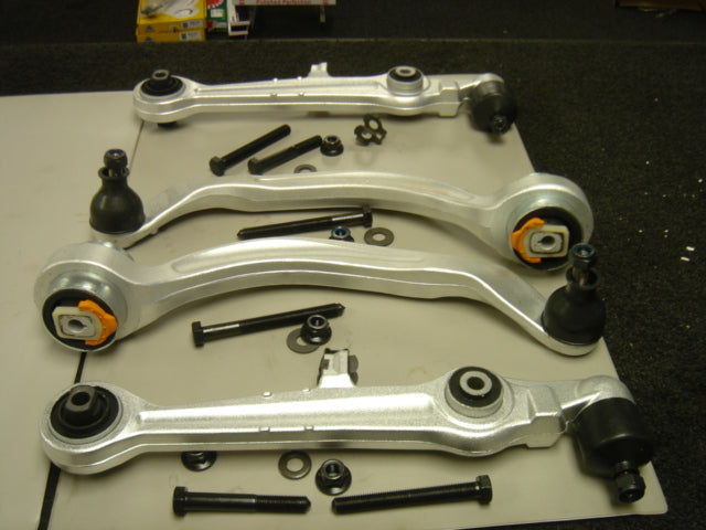  AUDI A4 1.6 1.8 2.4 2.6 2.8 TD 1995-01 FRONT SUSPENSION CONTROL ARM KIT LH SIDE