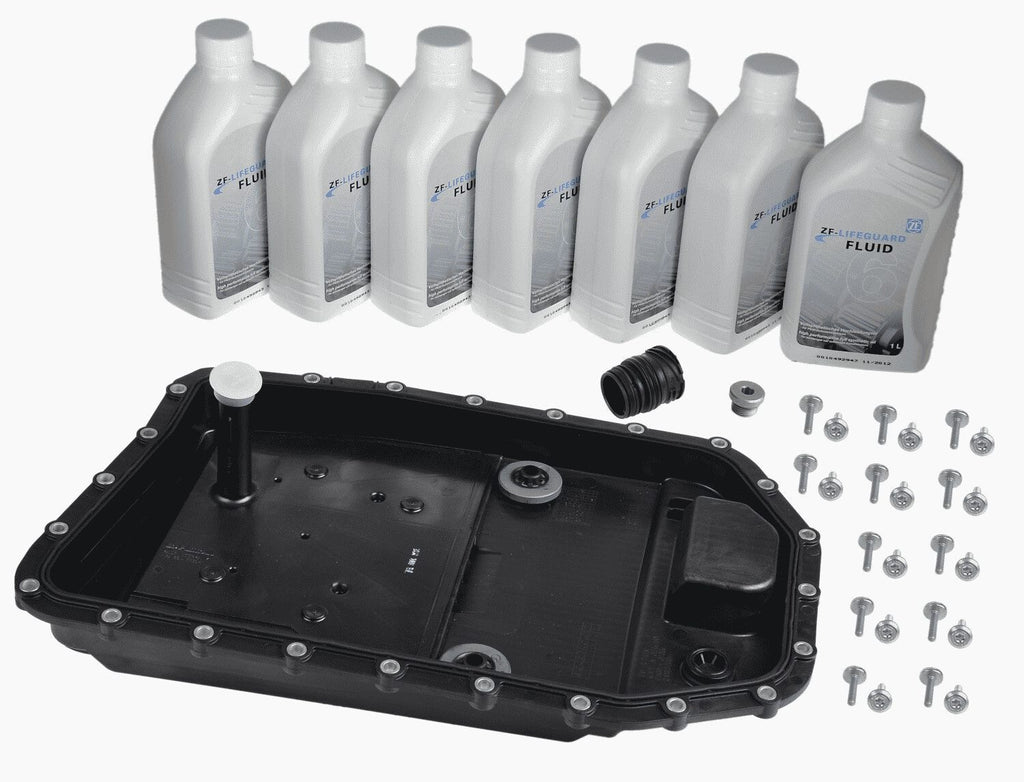 Bmw 6 Speed Transmission Gearbox Sump Pan Filter Kit Inc Oil Genuine ZF Auto 6HP
