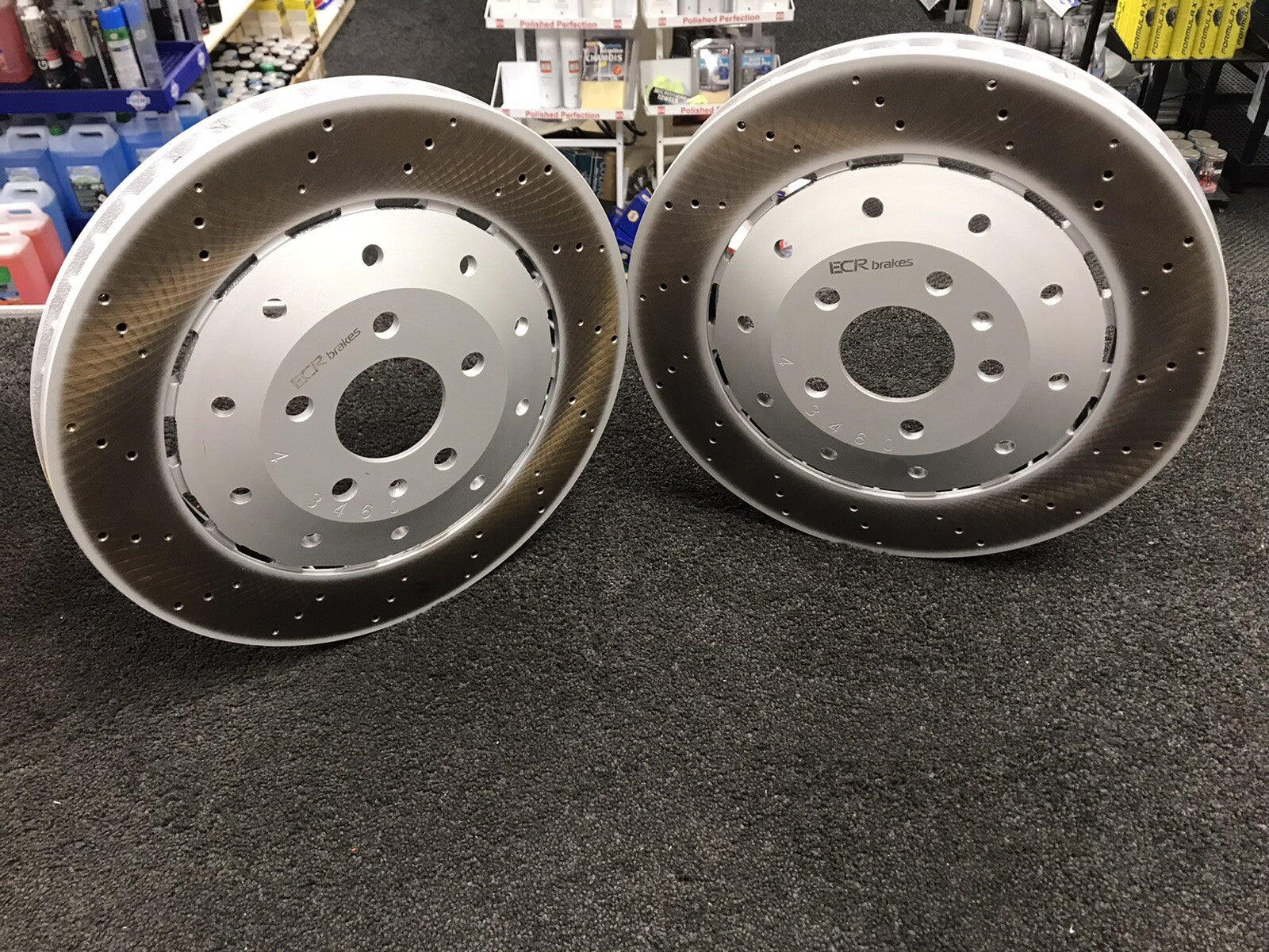 AUDI RS4 B8 AVANT RS5 8F7 8T3 4.2 FRONT BRAKE DISC PAIR 420615301A 420615301B