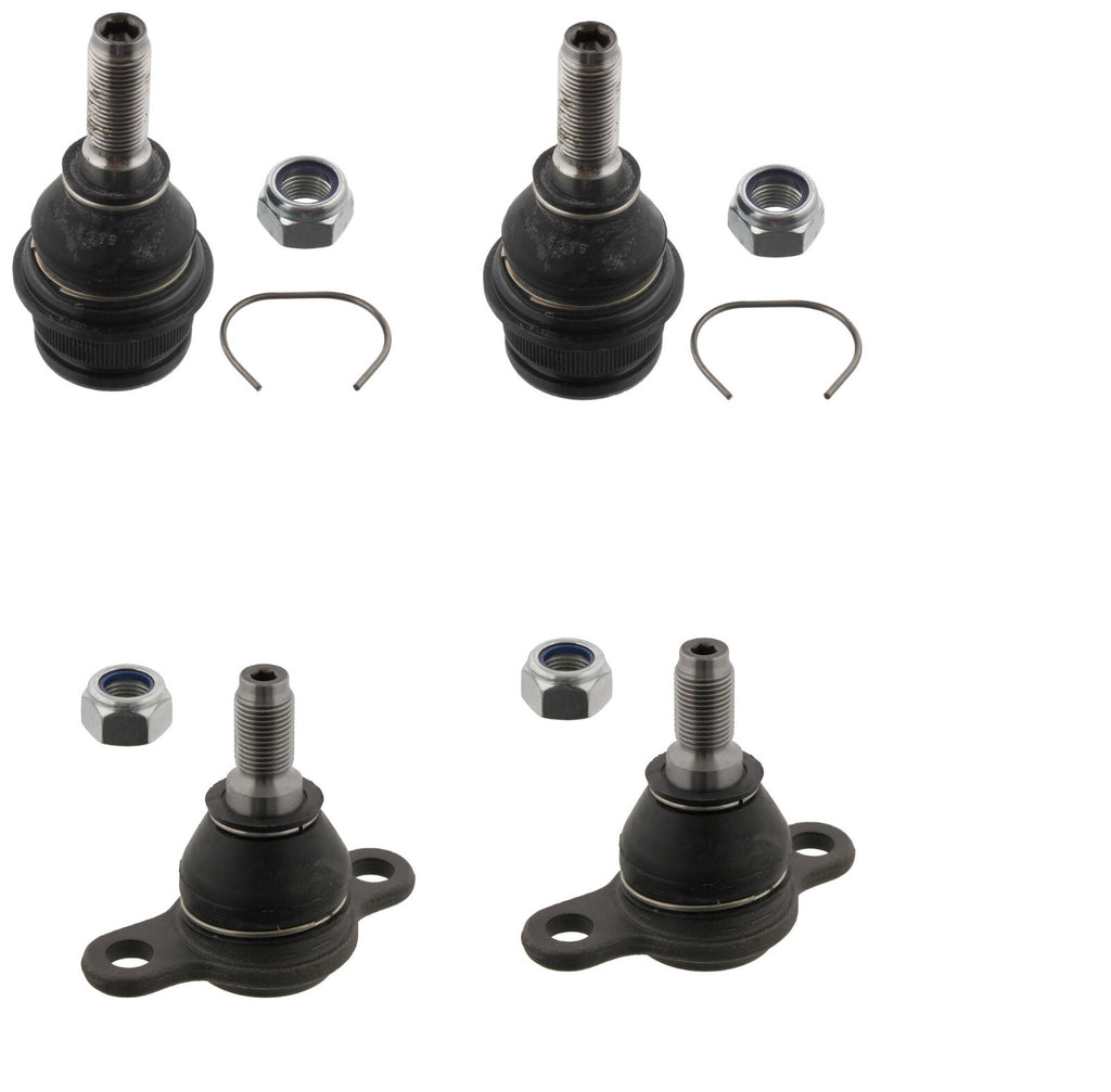 FOR VW TRANSPORTER  T4 1998-2004 2  UPPER 2 LOWER SUSPENSION BALL JOINTS