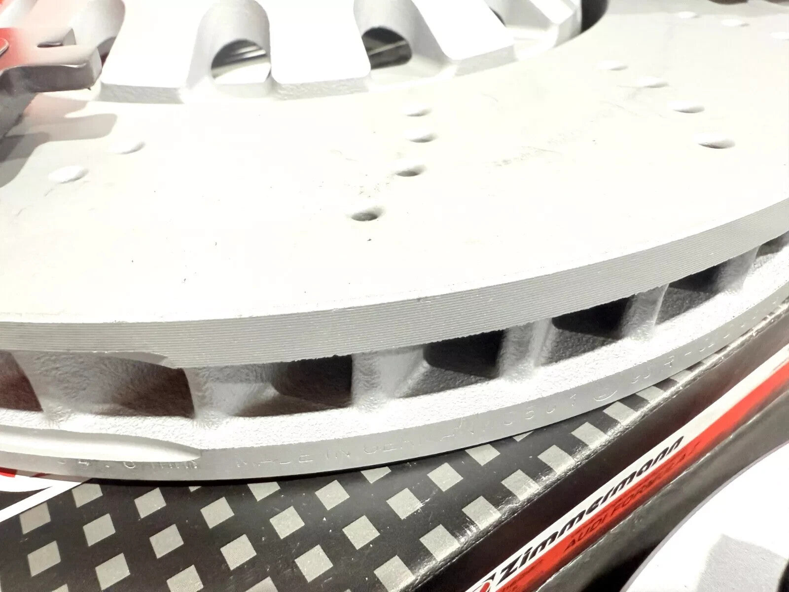 AUDI RS5 B9 2017-24 OEM GERMAN PERFORMANCE CROSS DRILL BRAKE DISC PAD FRONT REAR