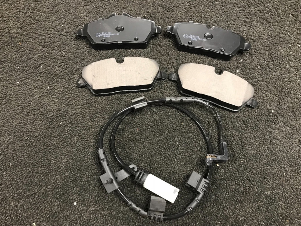 MINI R56 HATCH COOPER 1.6 FRONT & REAR BRAKE DISC PADS WIRE SENSOR LEAD 