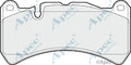 FOR MERCEDES SLK55  CLK63 CLK55 CLK500 CLK350 DISC BRAKE PADS  AND WIRE FRONT 