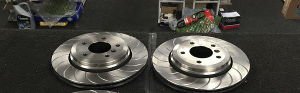 BMW 330 330D 330CI E46 TURBO GROOVED BRAKE DISC REAR 320MM
